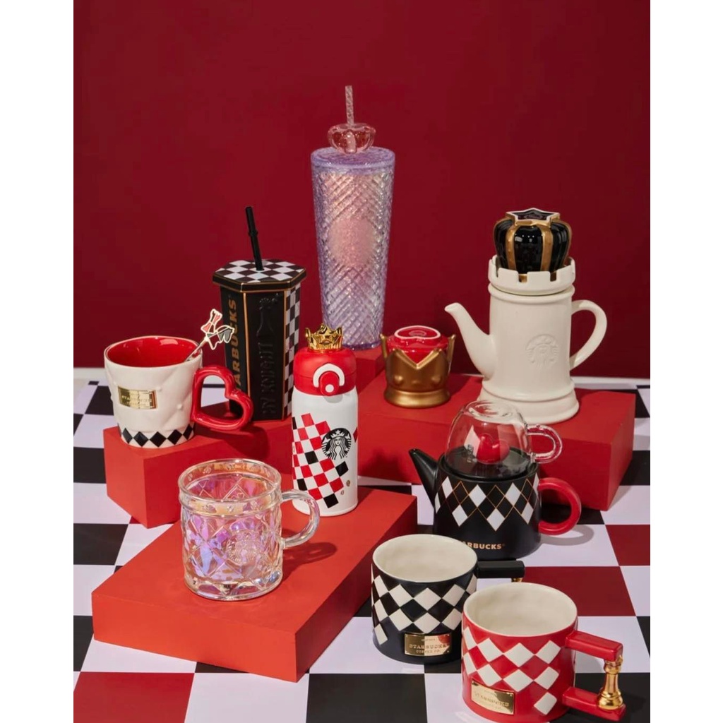 Bộ sưu tập ly Starbucks Valentine phiên bản giới hạn Starbucks China
