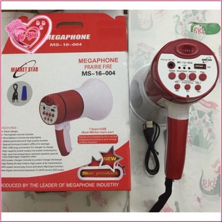 Loa Phóng Thanh Cầm Tay Mini Megaphone, có USB thu âm giọng nói, buôn bán, hướng dẫn viên, Giảng dạy