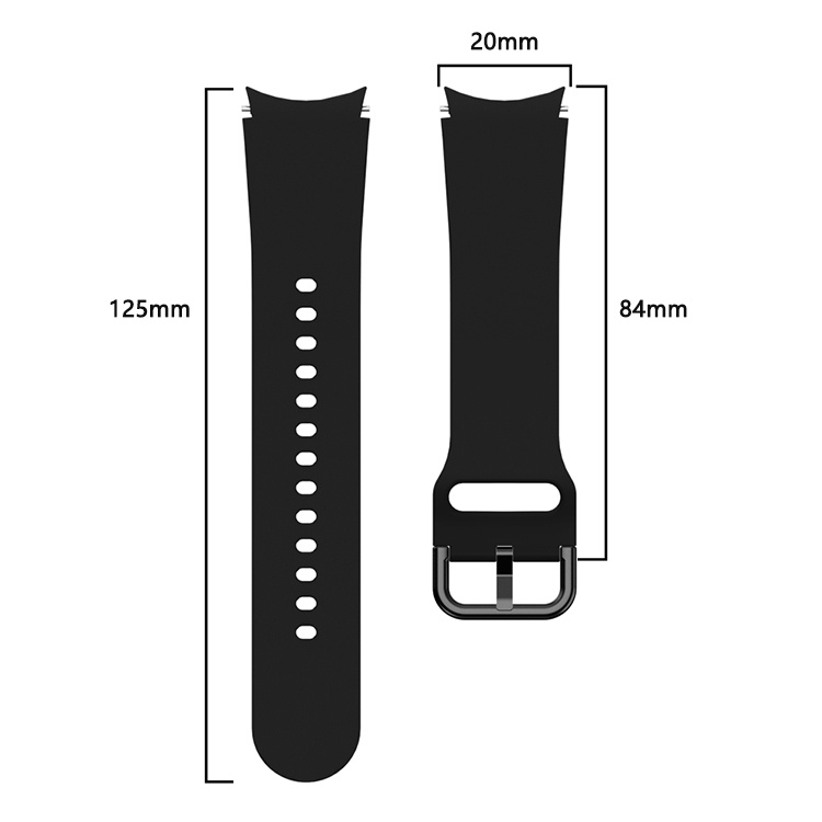 Dây Đeo Silicone Thể Thao Cho Đồng Hồ Thông Minh Samsung Galaxy Watch 4 / Watch4 Classic / Watch 5 pro