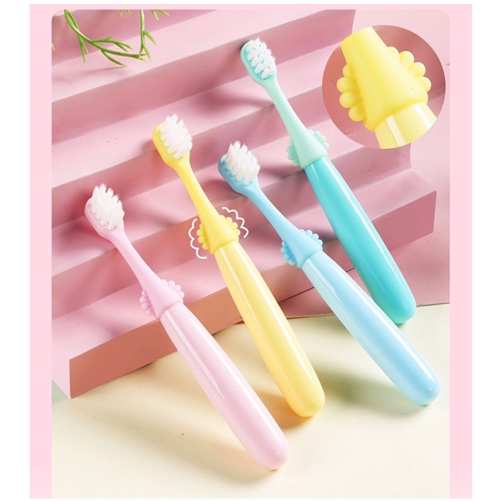 SET 8 Bàn Chải Xuất Nhật Cho Bé - Bàn Chải Đánh Răng Trẻ Em Tiêu Chuẩn Nhật Bản,Lông chải siêu mềm cho bé 2-7 tuổi