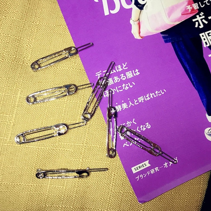 Kẹp Tóc Chống Trượt Phong Cách Punk Đáng Yêu