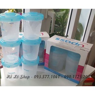 BỘ CỐC TRỮ SỮA UPASS 200ML
