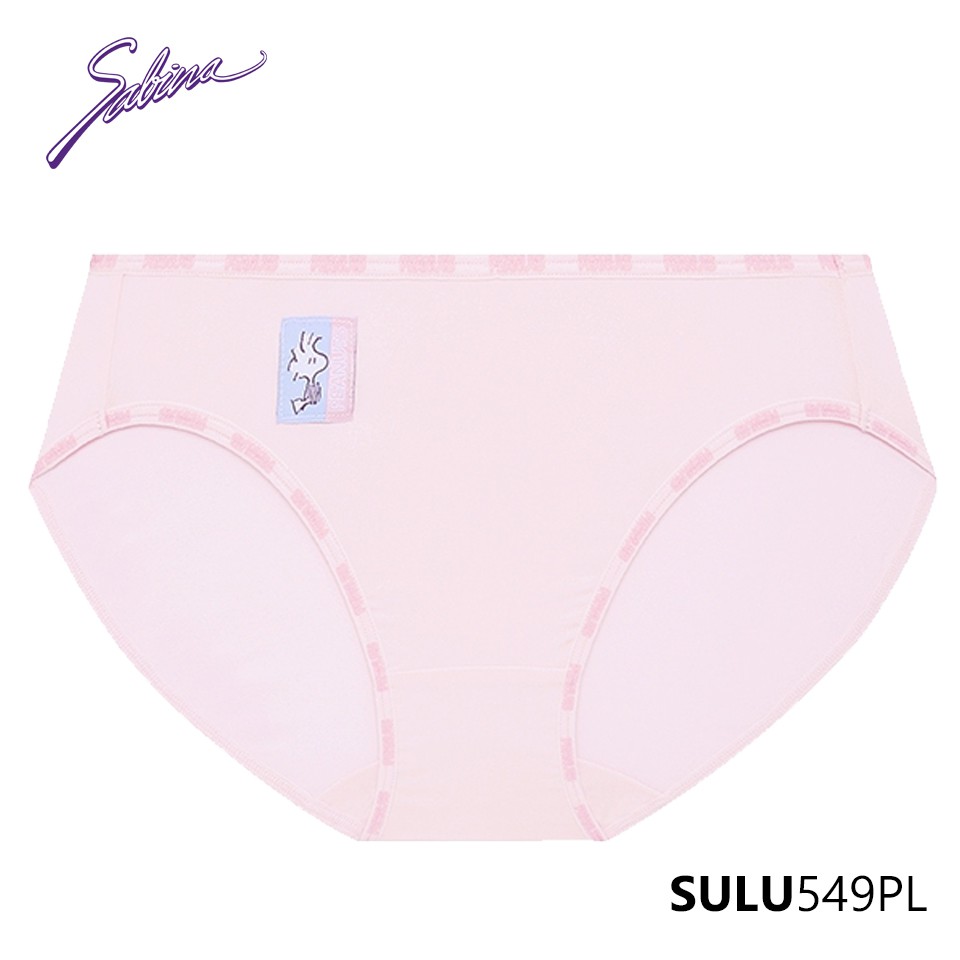 Combo Áo Lót Mút Mỏng Không Gọng Và Quần Đồng Bộ Màu Hồng Phối Hoa Tiết Snoopy Collection By Sabina SBLU549PL+SULU549PL | BigBuy360 - bigbuy360.vn