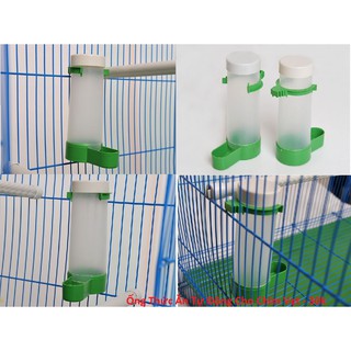Ống Đựng Thức Ăn Tự Động Cho Chim Cảnh, Vẹt, Hamster