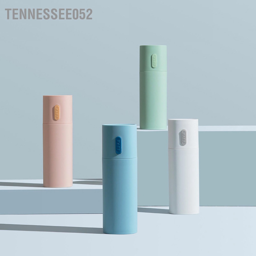 Tennessee052 Hộp đựng bàn chải đánh răng và bằng nhựa cầm tay cho chuyến du lịch tại nhà