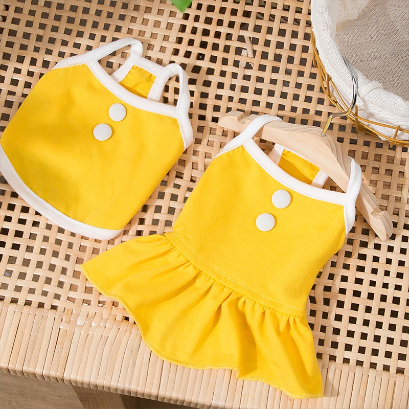 Áo/ Đầm HIPIDOG thời trang mùa hè size XS-XXL xinh xắn dành cho thú cưng