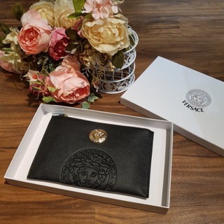 Ví Cầm Tay Versace Chất Da Siêu Mịn