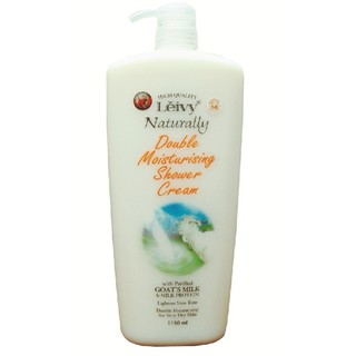 Sữa tắm trắng da, dưỡng ẩm Leivy Nhân Lộc Tinh chất sữa dê 1150ml