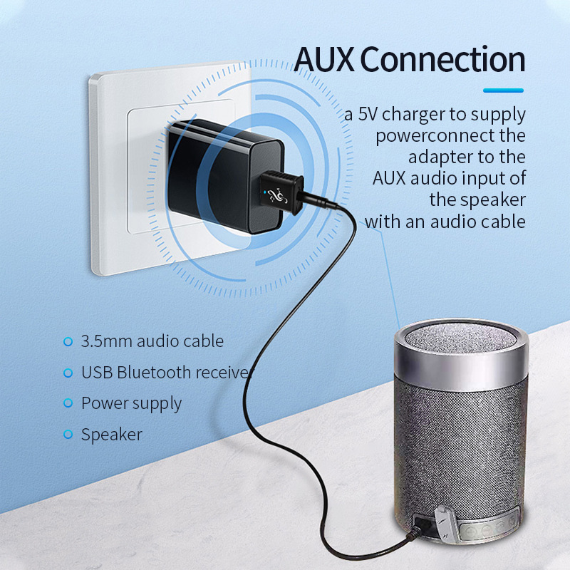 Thiết Bị Nhận Tín Hiệu Bluetooth 3.5aux | BigBuy360 - bigbuy360.vn
