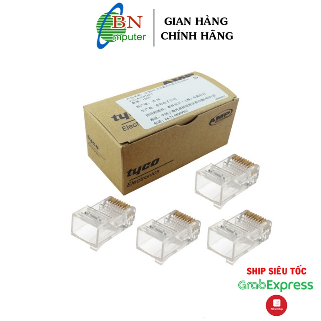 Hạt mạng AMP thường hộp 100 hạt