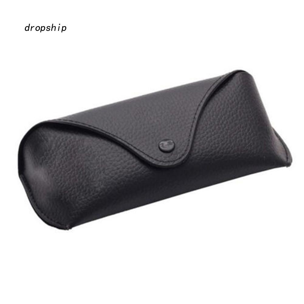 Hộp Đựng Mắt Kính Cầm Tay Bằng Da Giả Unisex