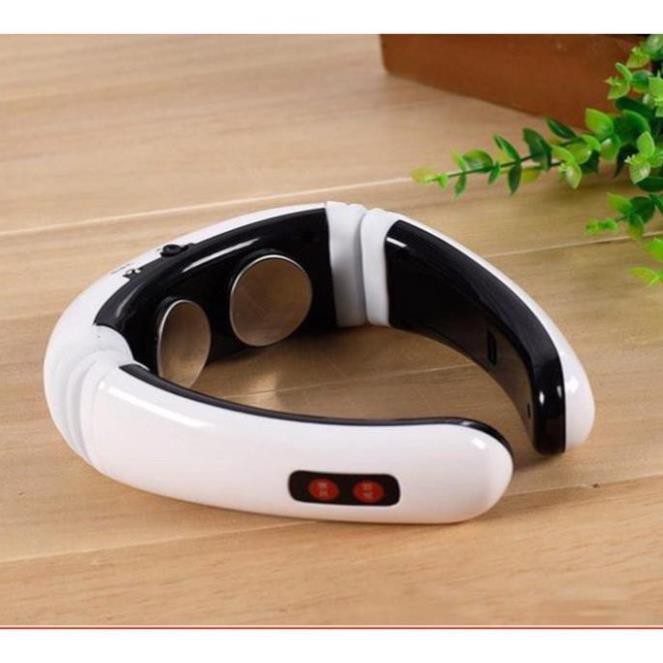 Máy Neck Massage TulaHome KL 5830 trị liệu đau cổ vai gáy có 6 cấp độ rung