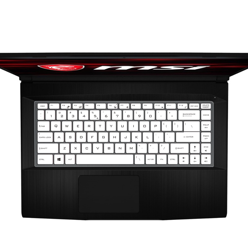 Miếng Silicon Mềm Siêu Mỏng Bảo Vệ Bàn Phím Laptop MSI GF63 8rd GS65 15.6 GF 63