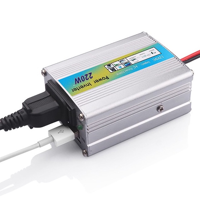 Máy kích đổi nguồn điện 220W từ 12V - 220V