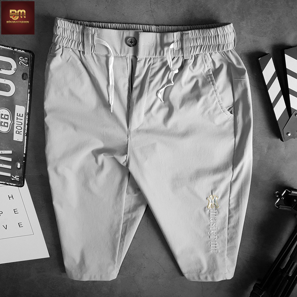 Quần Short Đũi Nam Cạp Khóa Kéo Lưng Thun Chất Đũi Mềm Mại Cao Cấp, QS206 | BigBuy360 - bigbuy360.vn