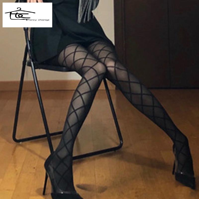 Vớ Lưới Màu Đen Bằng Lụa Phối Ren Thời Trang Quyến Rũ Cho Nữ