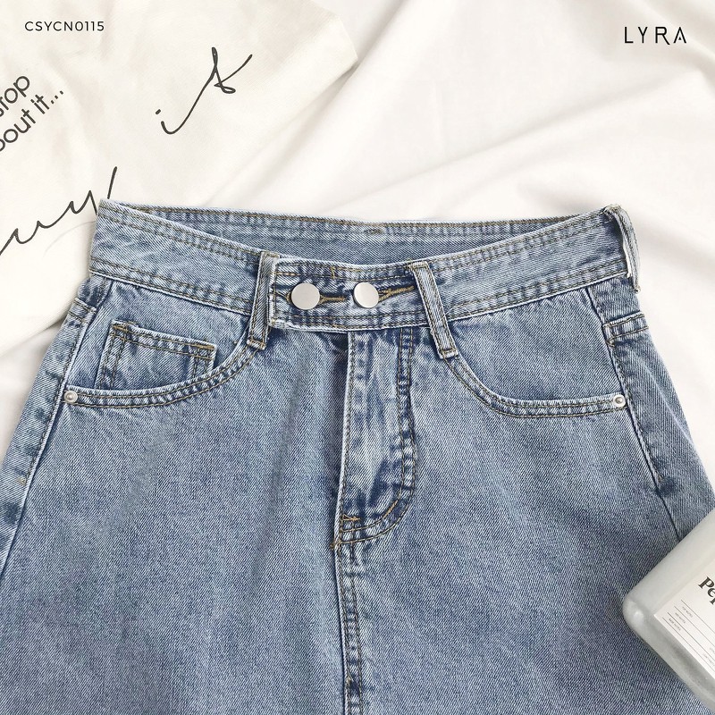 [Mã WABRLOW5 giảm 15% đơn 300K] Chân váy bò LYRA chữ A ngắn trẻ trung năng động - CSYCN0115 | BigBuy360 - bigbuy360.vn