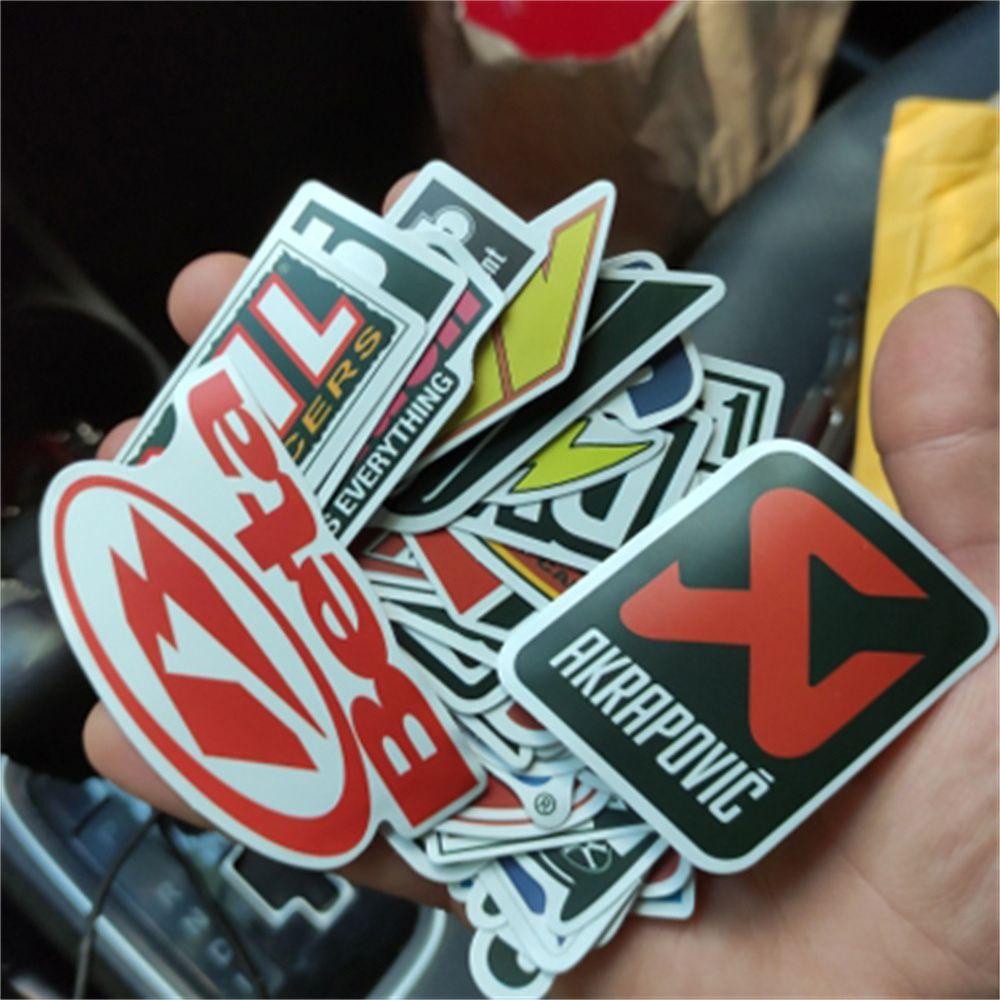 Set 100 Nhãn Dán Graffiti Trang Trí Xe Hơi / Xe Máy / Va Li