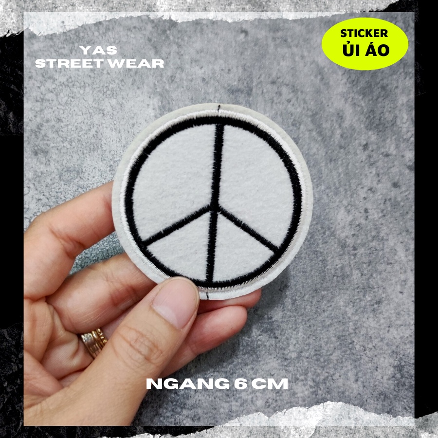 Sticker ủi áo cao cấp, miếng dán quần áo dùng làm Patch ủi, miếng vá quần áo, vá áo phao, trang trí BALO