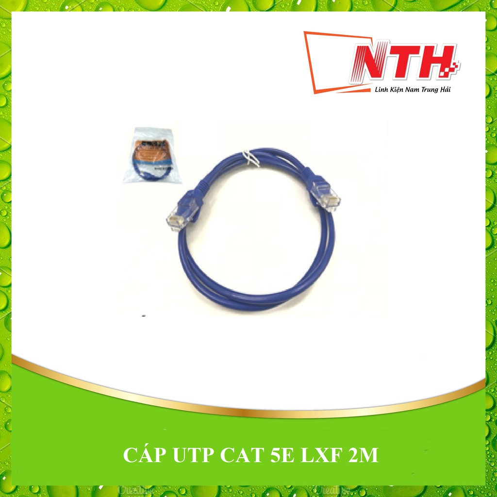 [NTH] CÁP UTP CAT 5E LXF 1M - 2M - 3M - 5M - 10M - 15M