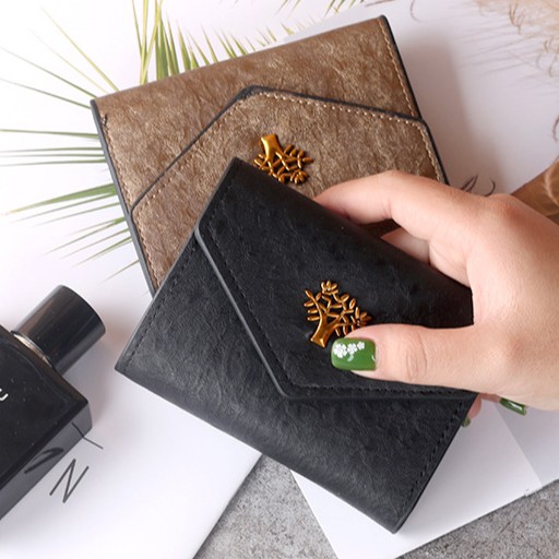 Ví nữ mini gấp ngắn VI027 | BigBuy360 - bigbuy360.vn