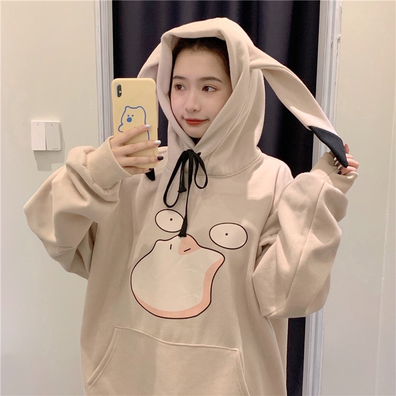 Áo hoodie form rộng cosplay Pokemon Go Pikachu cho nữ