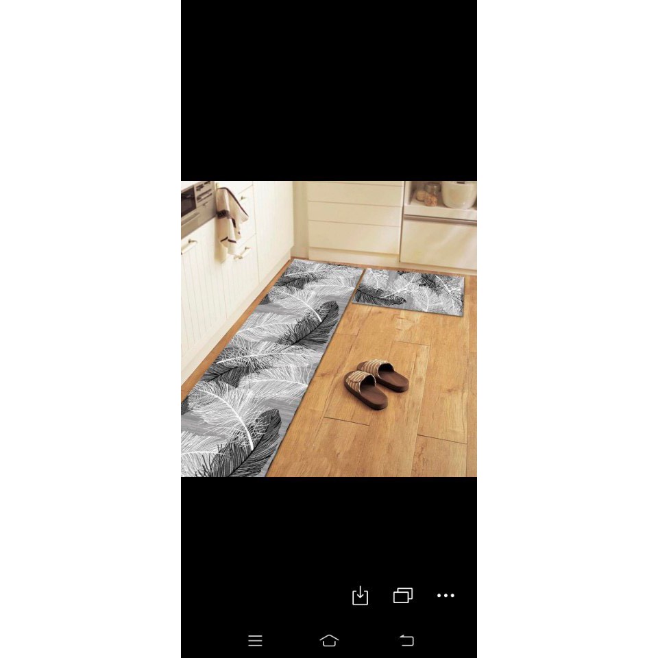 Bộ Thảm Bếp Chống Trơn Trượt Hoa Văn 3D Chống Thấm [GIÁ XƯỞNG] Lytoet199 | BigBuy360 - bigbuy360.vn