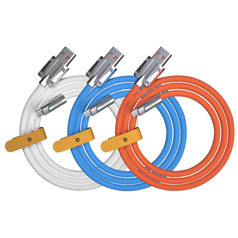 Dây Cáp Sạc USB Type-C 120W 6A 1.2M Cho Huawei Oppo Iphone