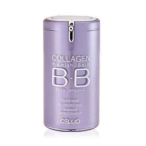 Kem nền BB Cellio Collagen Blemish Balm SPF 40 PA+++ #21 Light Beige: Tone Da sáng