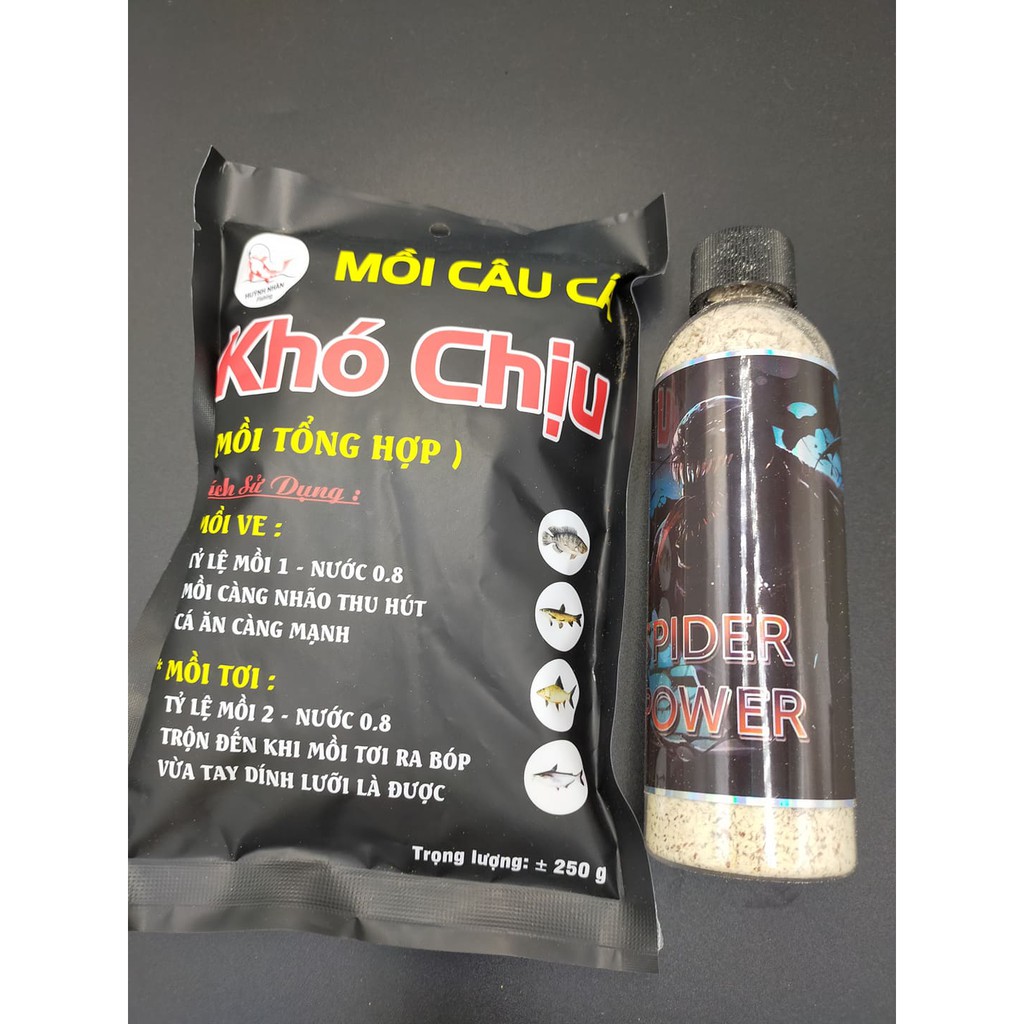 ComBo Một bịch cám khó chịu và một bột tơ nhện