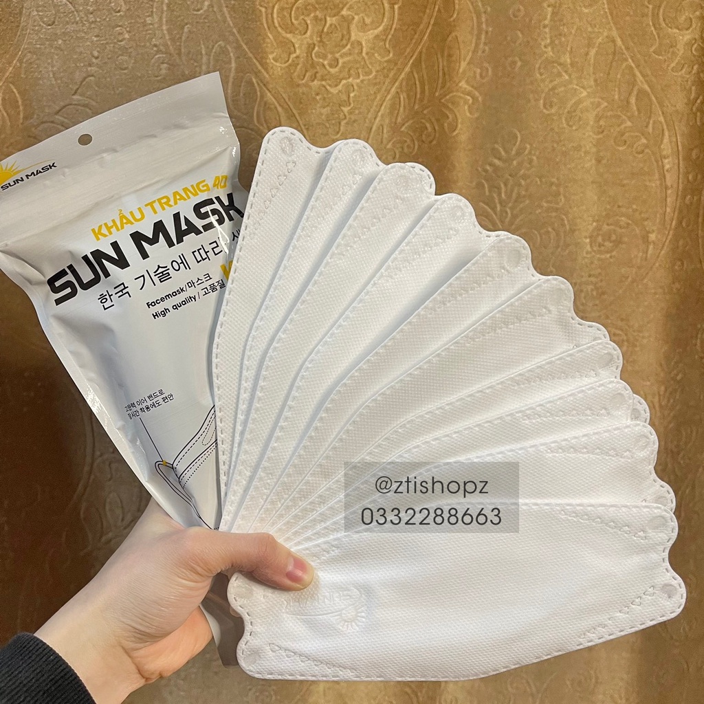 Khẩu Trang KF94 Sun Mask 4 Lớp 4D Kháng Khuẩn