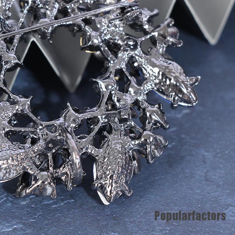 Ghim Cài Áo Hình Hoa Hướng Dương Đính Đá