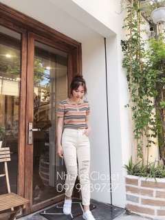 bán sỉ áo len cộc tay cổ đức
