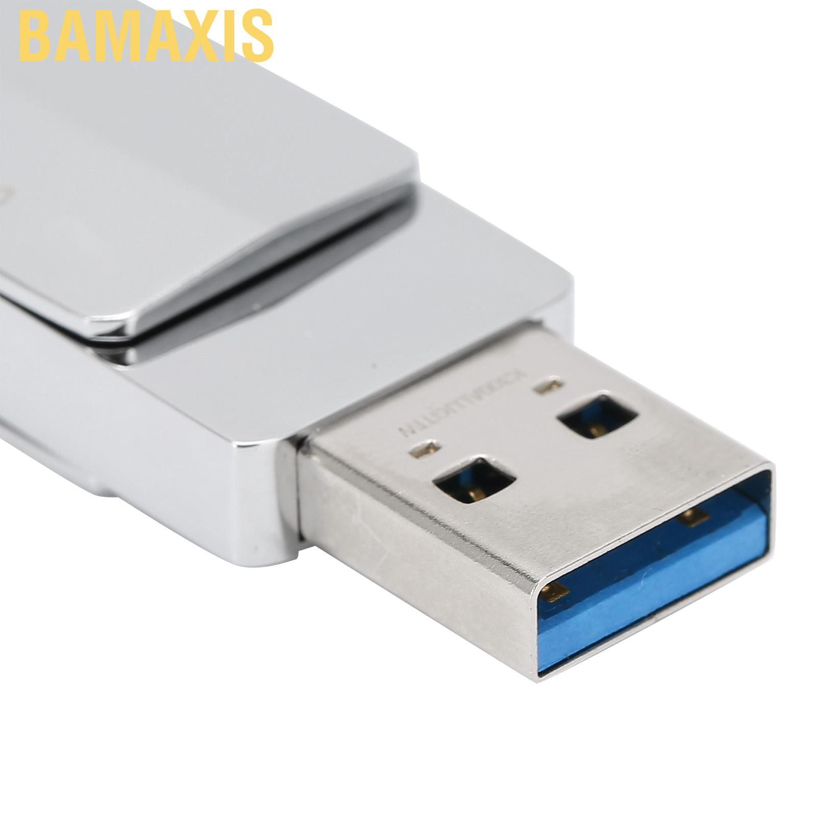 Bamaxis STmagic USB3.0 Flash Drive Type‑C Dual‑Use Storage Ring Buckle Memory 80mb/s Reading Rate KT39