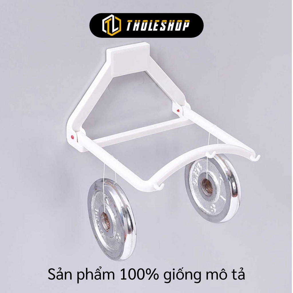 [SGD] Giá Treo Chậu - Khung Gác Chậu, Rỗ, Thau Dán Tường Gấp Gọn, Có Móc Treo Đồ 8938