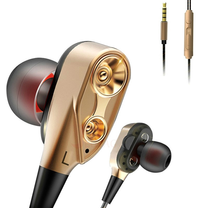 Tai Nghe Nhét Tai Mini Âm Thanh Siêu Trầm Cho Điện Thoại/Máy Nghe Nhạc Mp3