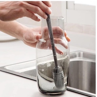 ( SILICON ĐA NĂNG ) 3 Cây dụng cụ cọ rửa bình sữa, ly cốc đa năng