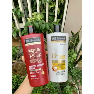 Cặp dầu gội xả TRESEMME 1300ml của Mỹ hot hit về r các ce ơi