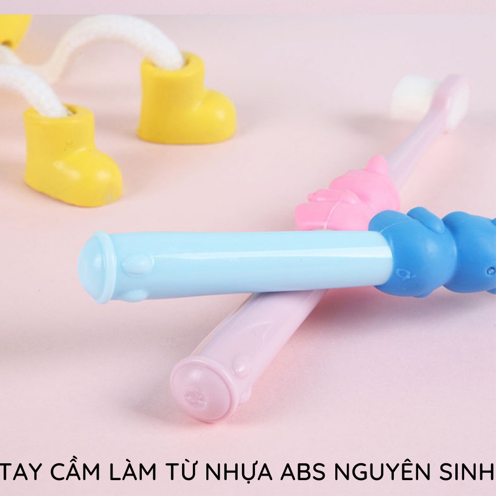 Set 3 Bàn chải đánh răng lông tơ siêu mềm cho bé