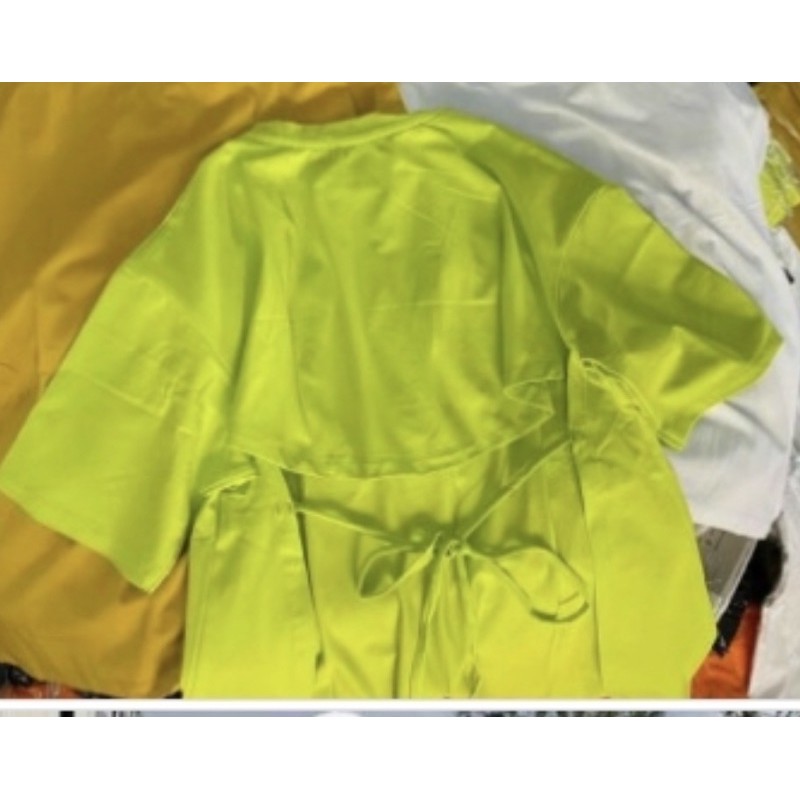 áo hở lưng phom rộng cột dây nơ sele mạnh 37k( phom từ 40-55 ký vừa) | BigBuy360 - bigbuy360.vn