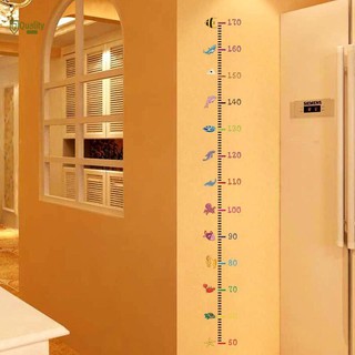Miếng dán tường đo chiều cao cho bé dễ thương