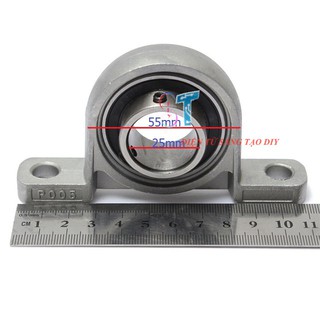 GỐI ĐỠ VÒNG BI DẠNG TRỤC ĐỨNG P005 – 25MM và P004 – 20MM