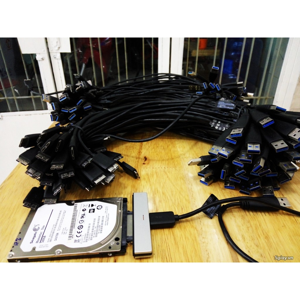 *** Dock HDD 2.5 Seagate chính hãng chuẩn USB 3.0 dùng cho copy dữ liệu và cài đặt được window trên ổ cứng laptop ***