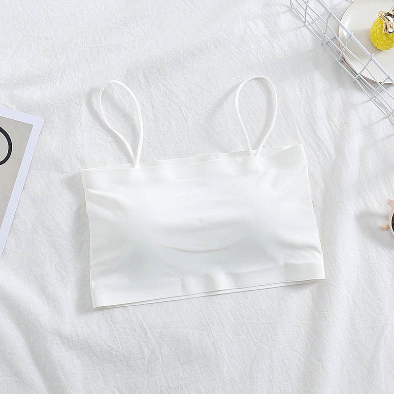 [Mã FAMARAL1 giảm 10K đơn 50K] Áo Bra Đúc Su Trơn 2 Dây Mềm Mịn A399 | BigBuy360 - bigbuy360.vn