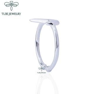 Nhẫn bạc unisex TLEE basic trơn freesize TLEE JEWELRY A0119
