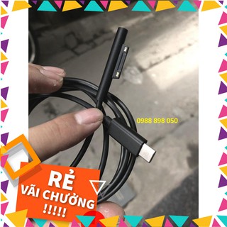 Dailyphukien192 bộ dây chuyển chân sạc type c sang đầu surface pro3, pro4, pro5, pro6, book2, book1