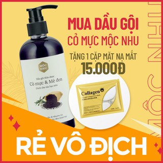 "ĐÁNH BAY TÓC BẠC SAU VÀI LẦN SỬ DỤNG "Dầu Gội Cỏ Mực & Mè Đen Mộc Nhu 300ml