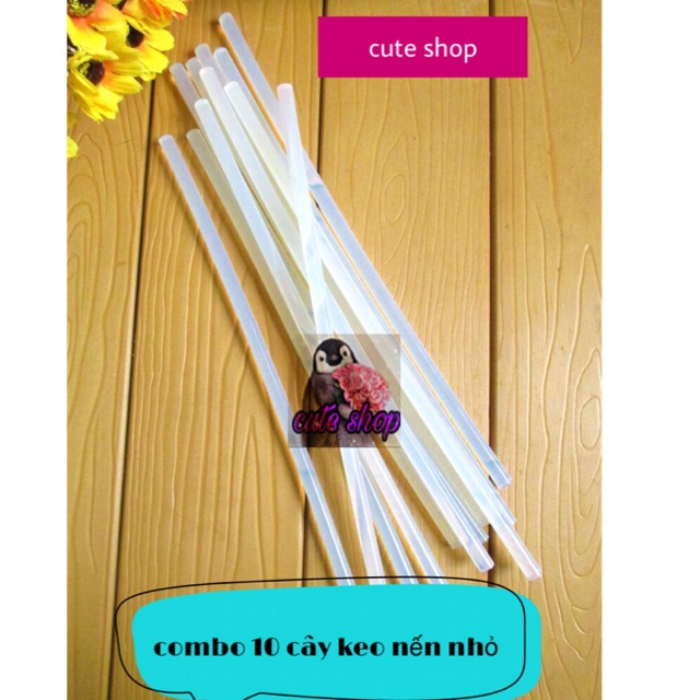 combo 10 cây keo nến nhỏ