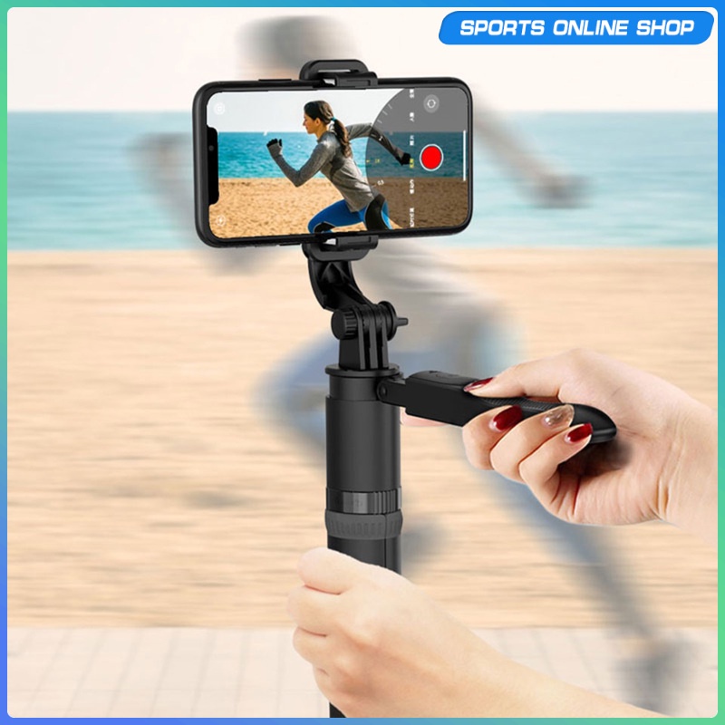 Gậy Chụp Ảnh Tự Sướng Bằng Nhôm Kết Nối Bluetooth Không Dây Xoay 360 Độ Có Điều Khiển Từ Xa Điện Thoại | BigBuy360 - bigbuy360.vn