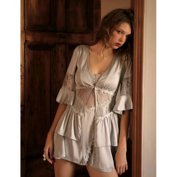 Set choàng 2 món ren lụa cao cấp hàng sẵnHÀNG SẮN SÔ LƯỢNG